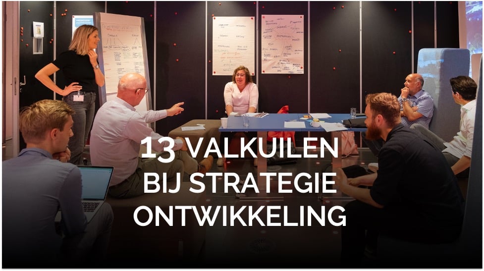 People in strategy session with Janne Vereijken